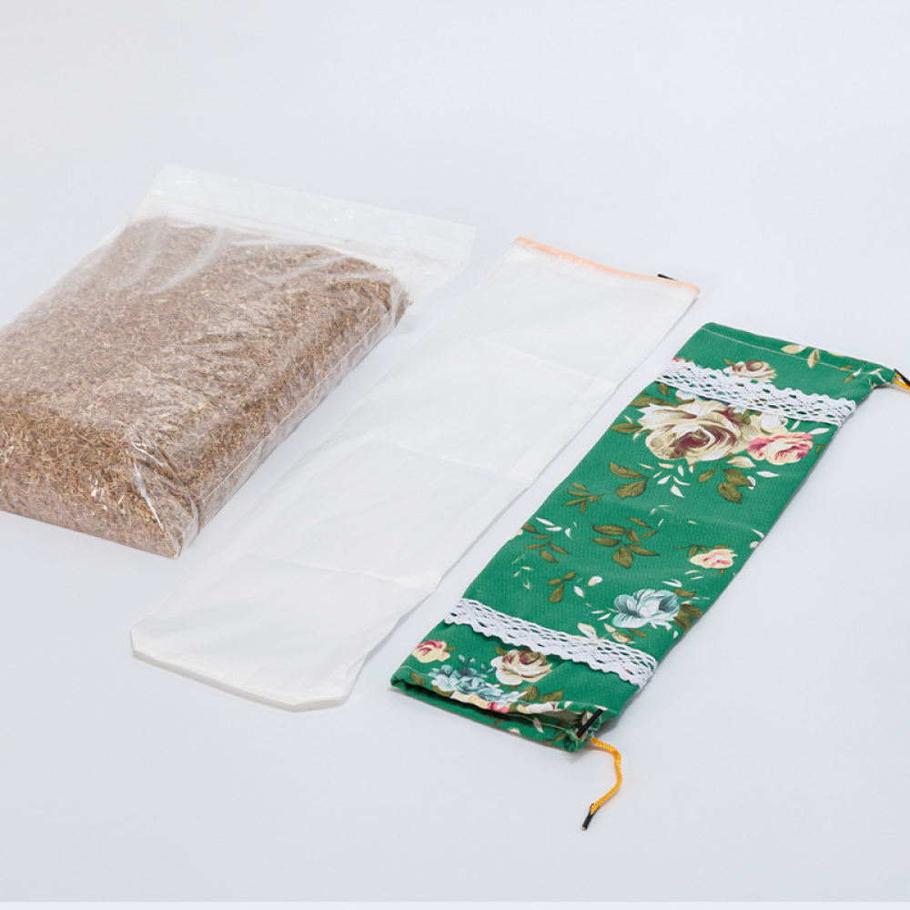 Herbal Wellness Kit - Kit DIY Bantal Silinder Herbal Artemisia