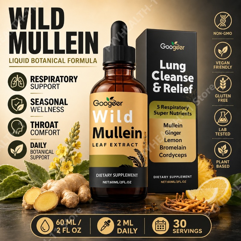 Herbal Wellness Drops - Tetes Cair Mullein Campuran Herbal dengan