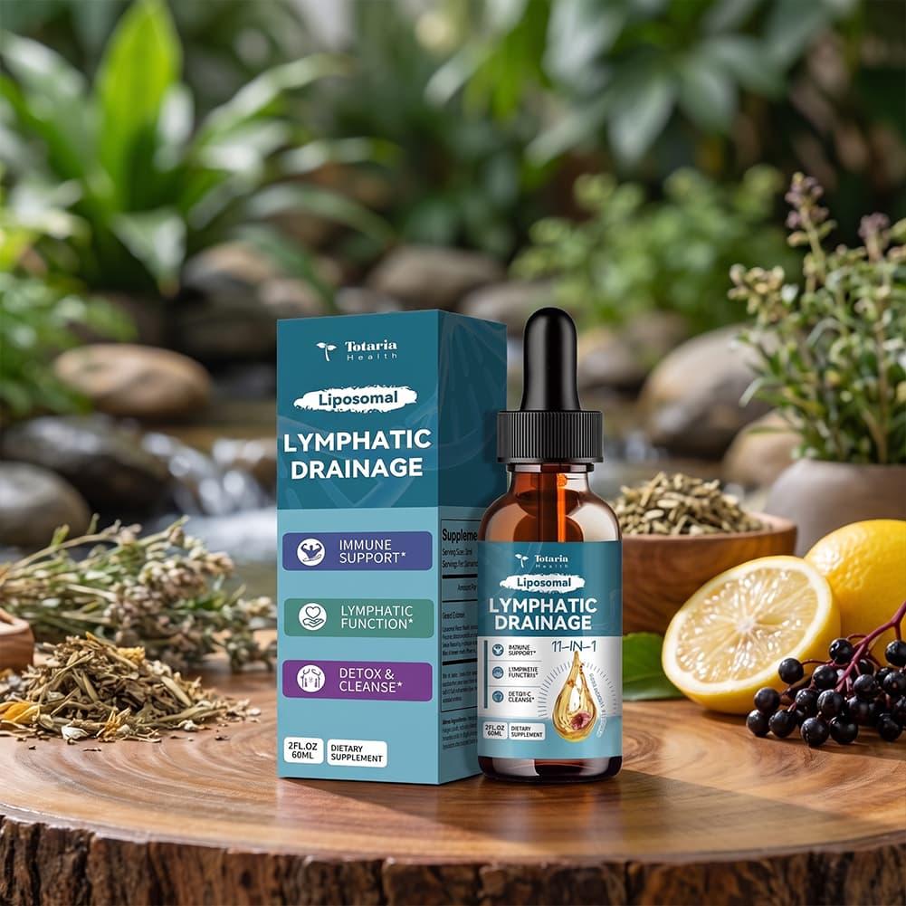 Tetes Drainase Limfatik Liposo - Herbal Wellness Drops ulasan dan harga